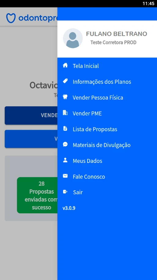 Parceiros Odontoprev screenshot