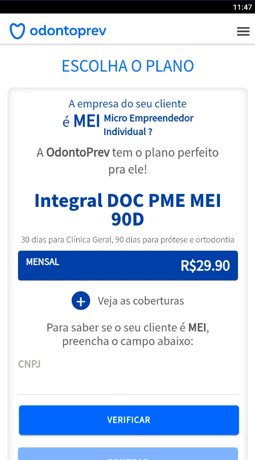 Parceiros Odontoprev screenshot